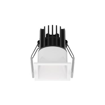 Nova Luce Bree - spot à encastrer - 56 x 56 mm, 50 x 50 mm encastré - 7W LED inclus - IP32 - blanc