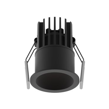 Nova Luce Bree - spot à encastrer - Ø 56 mm, Ø 50 mm à encastrer - 7W LED inclus - IP32 - noir