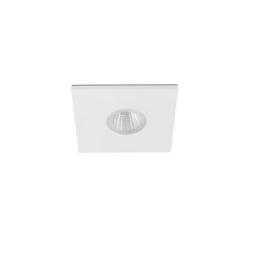 Faro Tast SQ - spot encastré - Ø 55 mm, Ø 45 mm encastré - 5W LED inclus - blanc mat