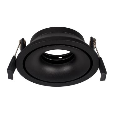 Nova Luce Enzo - spot encastrable - Ø 105 mm, Ø 100 mm encastrable - noir