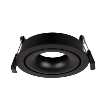 Nova Luce Enzo - spot encastrable - Ø 110 mm, Ø 105 mm encastrable - noir