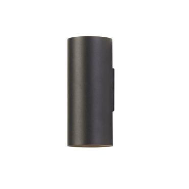 Searchlight Round - applique murale - Ø 6,5 x 15,4 cm - noir