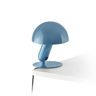 Faro Bela - lampe à poser - Ø 14,6 x 24 cm - bleue