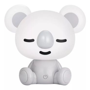 Zuma Line Animals Koala - lampe de table - 26 x 26 cm - 3W LED dimmable inclus - gris
