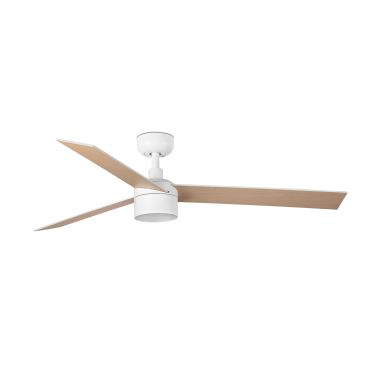 Faro Rudder Tek 3 L - ventilateur de plafond avec lumière - Ø 132 cm - blanc mat - 2700K