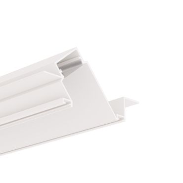 KLUS Dipok-us - profilé LED encastré pour plaque de plâtre 16 mm - largeur de fenêtre 2,2 cm - blanc