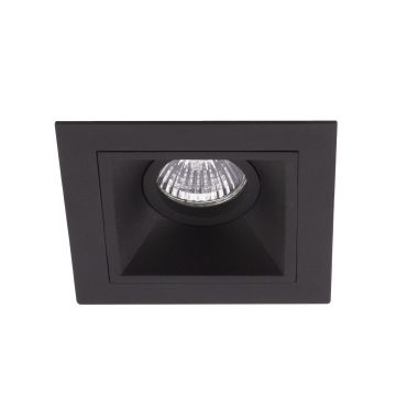 Maxlight Hit - spot encastré 1L - 115 x 115 mm, 95 x 95 mm format encastré - noir