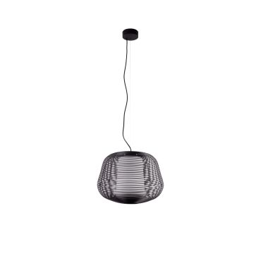 Faro Nara - lampe suspendue - Ø 46 x 35,4 cm - IP65 - noir mat