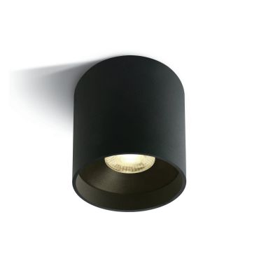 ONE Light LED Fashion Cylinders - spot en saillie 1L - Ø 10 x 10 cm - 22W LED inclus - noir