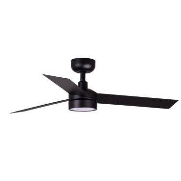 Faro Cruiser S - ventilateur de plafond avec lumière - Ø 106 cm - noir mat