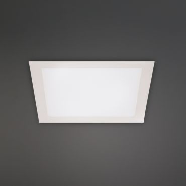 Maxlight Panel LED - spot encastré - 170 x 170 mm, 145 x 145 mm taille d'encastrement - 15W LED inclus - blanc