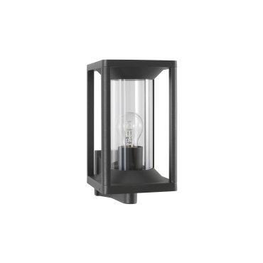 Nova Luce Loeve - applique d'extérieur - 14,5 x 21,5 x 27,6 cm - IP65 - anthracite