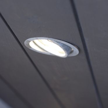 Nordlux Tip - spot encastré - Ø 80 mm, Ø 72 mm  taille d'encastrement - IP23 - galvanisé