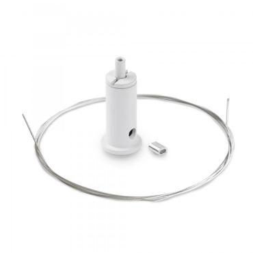 KLUS RG-1 - set de montage avec câble 100cm - blanc