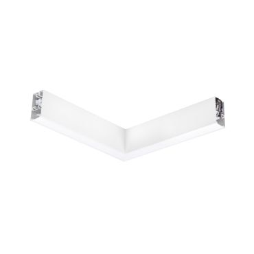 Nova Luce Dido - profilé lumineux linéaire - 34,5 x 3,8 x 7 cm - 20W LED inclus - blanc - couleur de lumière blanche