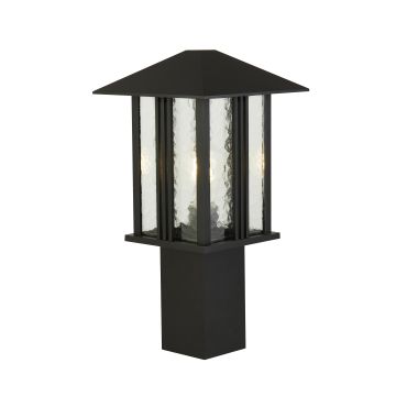 Searchlight Venice - lampe de jardin - 23 x 23 x 45 cm - IP44 - noir