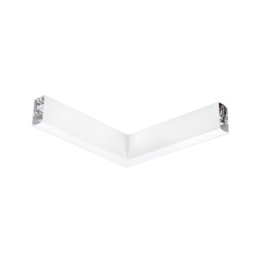 Nova Luce Dido - profilé lumineux linéaire - 34,5 x 3,8 x 7 cm - 20W LED inclus - blanc - couleur de lumière blanc chaud