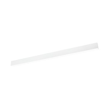 Nova Luce Gent - profilé lumineux linéaire - 120 x 3,8 x 7 cm - 40W LED inclus - blanc - couleur de lumière blanc chaud