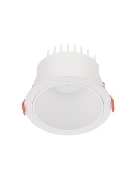 Nova Luce Luela - spot encastré - Ø 11,5 cm - taille encastrée Ø 10,5cm - 20W LED inclus - blanc