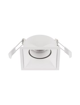 Nova Luce Reina - spot encastré - 90 x 90 mm, encastré Ø 82 mm - blanc