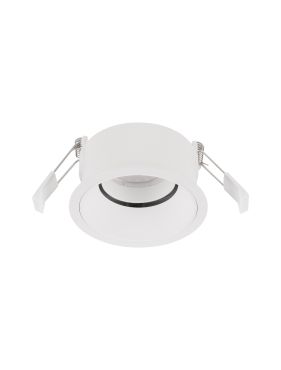 Nova Luce Reina - spot encastré - Ø 90 mm x 49 mm, encastré Ø 75 mm - blanc