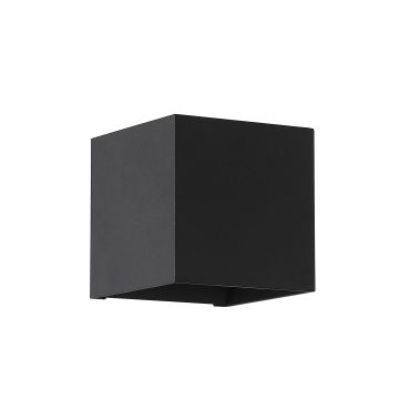Searchlight Cube - applique murale - 9,7 x 9,7 x 9,7 cm - noir