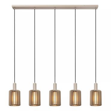 Lucide Lambres - lampe suspendue - 164 x 15 x 164 cm - taupe