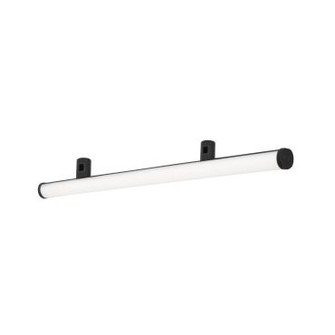 Nova Luce Zeon - point lumineux système de rail magnétique - 75,5 x 10 cm - 20W LED inclus - noir sable