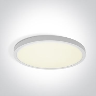 ONE Light Plafo - plafonnier - Ø 40 x 2,5 cm - 32W LED inclus - blanc