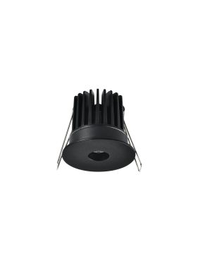 Nova Luce Ono - spot à encastrer - Ø 62 mm, Ø 50 mm à encastrer - 8W LED inclus - noir