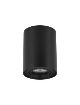 Nova Luce Ulty - spot en saillie - Ø 8,5 x 11,5 cm - noir