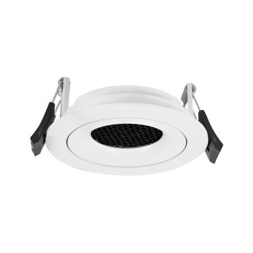 Nova Luce Cadmo - spot encastrable - Ø 90 mm, Ø 82 mm encastrable - blanc