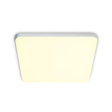 ONE Light Floating Square - plafonnier - 20 x 20 x 1 cm - 20W LED inclus - blanc - couleur de lumière blanche