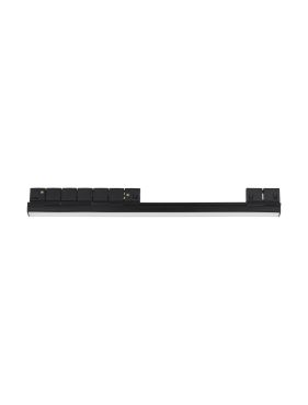 Nova Luce Breda - luminaire sur rail - 5,5 x 2,2 x 50 cm - 10W LED inclus - couleur de lumière blanc chaud - noir