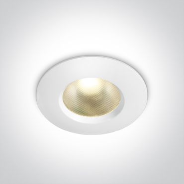 ONE Light IP65 CCT V - spot encastré - Ø 85 mm, Ø 72 mm encastré - 7W LED dimmable inclus - IP65 - blanc
