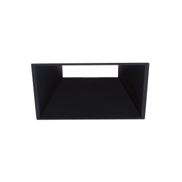 Nova Luce - cadre intérieur carré - 75 x 75 mm - noir