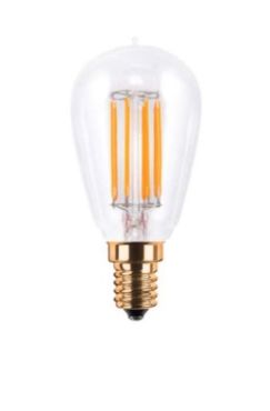 Segula Vintage Line - E14 - Ø 4,5 x 10 cm - 3W dimmable - 2200K