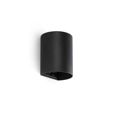 Faro Sole - applique murale - 8 x 10 x 6,5 cm - noire