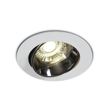 ONE Light Dark Mirror Reflector - spot encastré - Ø 95 mm, Ø 85 mm encastrable - 10W LED inclus - blanc