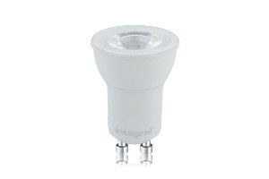 Spot LED intégré - Ø 3,5 x 4,8 cm - GU10 (mini) - 3,4W non-dimmersible - 4000K - blanc