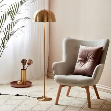 Nordlux Cera - lampadaire - 140 cm - laiton