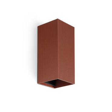 Faro Lune II L - applique murale - 8 x 15,5 x 6,5 cm - terracotta