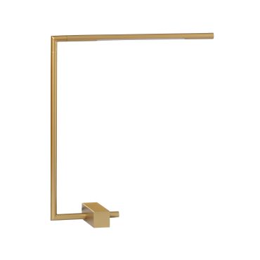 Nova Luce Raccio - lampe à poser - 36,5 x 12 x 40 cm - 6,8W LED inclus - laiton doré
