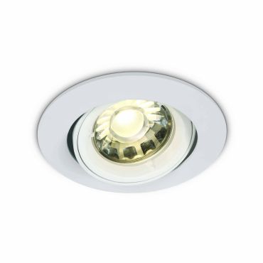 ONE Light Lock Ring Range - spot encastré - Ø 94 mm, Ø 82 mm encastré - blanc