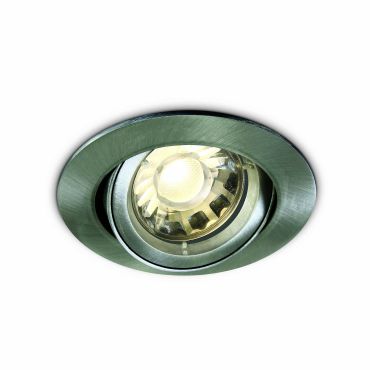 ONE Light Lock Ring Range - spot encastré - Ø 94 mm, Ø 82 mm encastré - chrome brossé