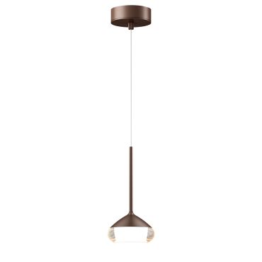 Artdelight Phoenix - lampe suspendue - Ø 11,6 x 208,2 cm - 7W dimmable led inclus - bronze brossé