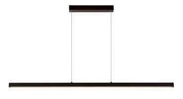 Artdelight Kondora - lampe suspendue - 2 x 118,5 cm x 200 cm - 30W dimmable led 2700K/3000K inclus - noir