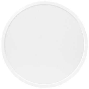 TH Ruby - plafonnier - Ø 40 x 2,4 cm - 3 niveaux dimmables - 32 LED inclus - IP44 - blanc