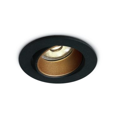 ONE Light Interchangeable Rings Range - spot à encastrer - Ø 68 mm, Ø 60 mm à encastrer - 3W/5W LED inclus - noir