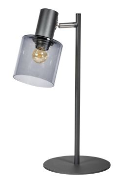 ETH Sledge Glass - lampe de table - Ø 20 x 45 cm - fumé